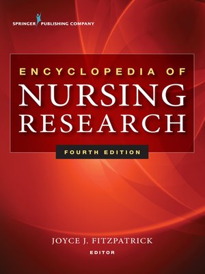cover image of Encyclopedia of Nursing Research